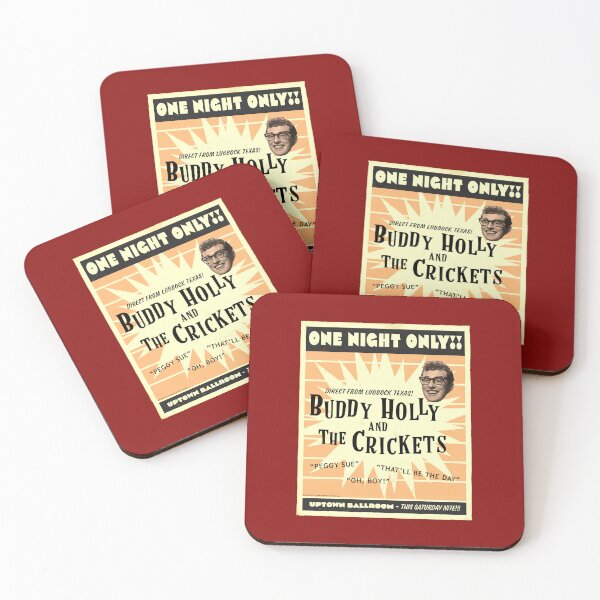 Item preview, Buddy Holly One Night Only Red designed and sold by Normbot2000.