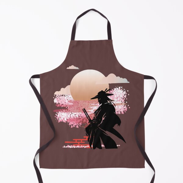 Artikelvorschau, Samurai Sunset Silhouette - Japanese Warrior, Bushido Spirit, Ronin Aesthetic, Minimalist Japan Art. entworfen und verkauft von LunaPrintCo.