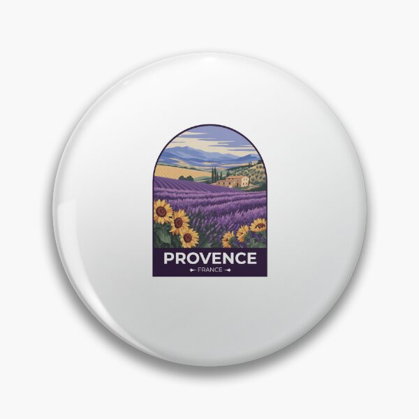 Item preview, Provence France Sticker designed and sold by TulipaGraphics.