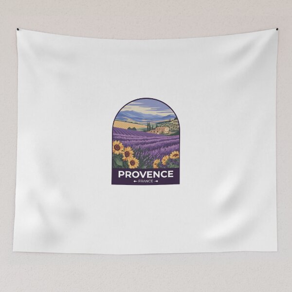 Item preview, Provence France Sticker designed and sold by TulipaGraphics.