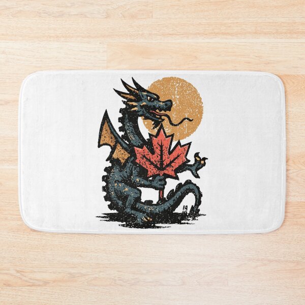 Item preview, Bosnia vs Canada Dragon Football World Cup 2026 Bosnia and Herzegovina Maple Leaf Design designed and sold by Region.