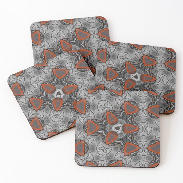 Item preview, An abstract pattern in glowing orange tones designed and sold by DesignbyDizdar.