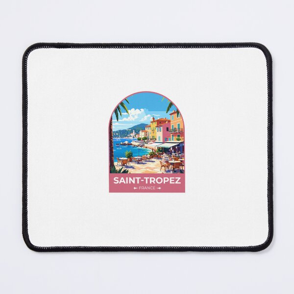 Item preview, Saint Tropes France Sticker designed and sold by TulipaGraphics.