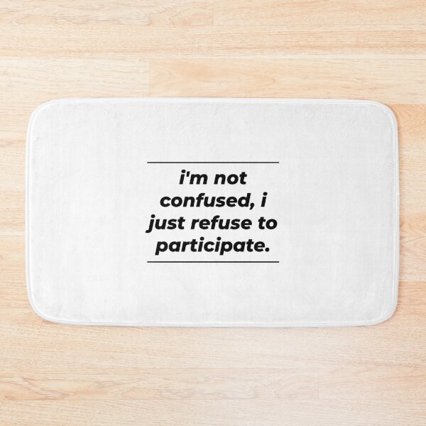 Item preview, Self Degraders: Not Confused designed and sold by Young Design Lab.