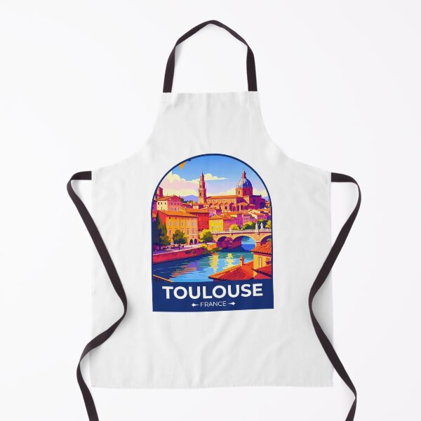 Item preview, Toulouse France Sticker designed and sold by TulipaGraphics.