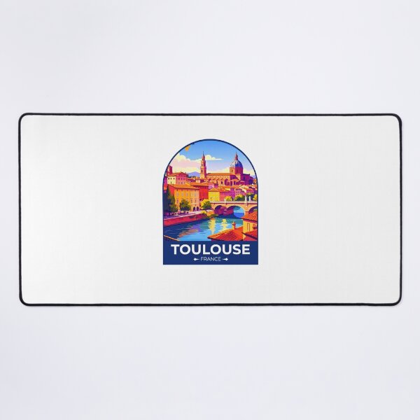 Item preview, Toulouse France Sticker designed and sold by TulipaGraphics.