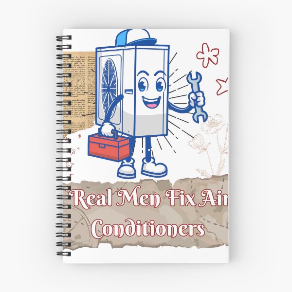 Item preview, Real Men Fix Air Conditioners Funny HVAC Technician Shirt | AC Repair Humor Gift for HVAC Techs designed and sold by Anasalseady.