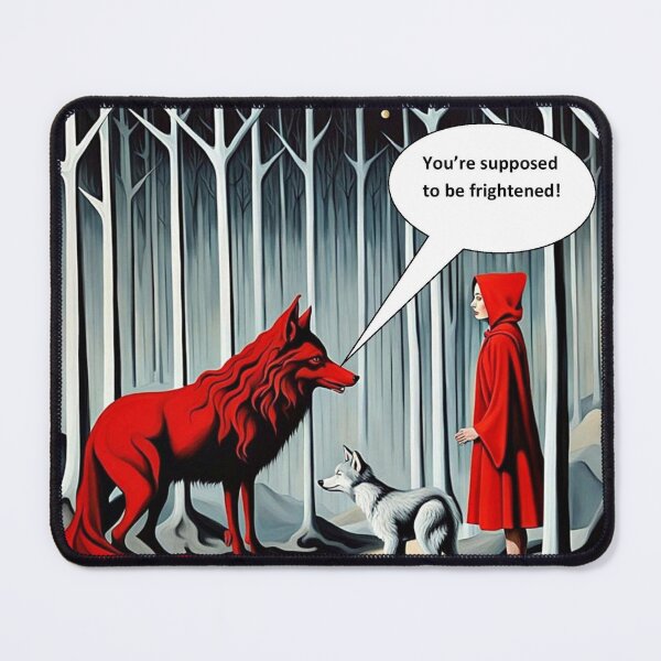 Item preview, Supposed to be frightened designed and sold by George Hutton Hunter.