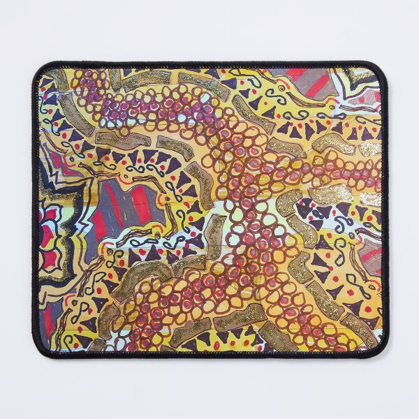 Item preview, Glittery Gold Desert motif  designed and sold by DancingCreek.