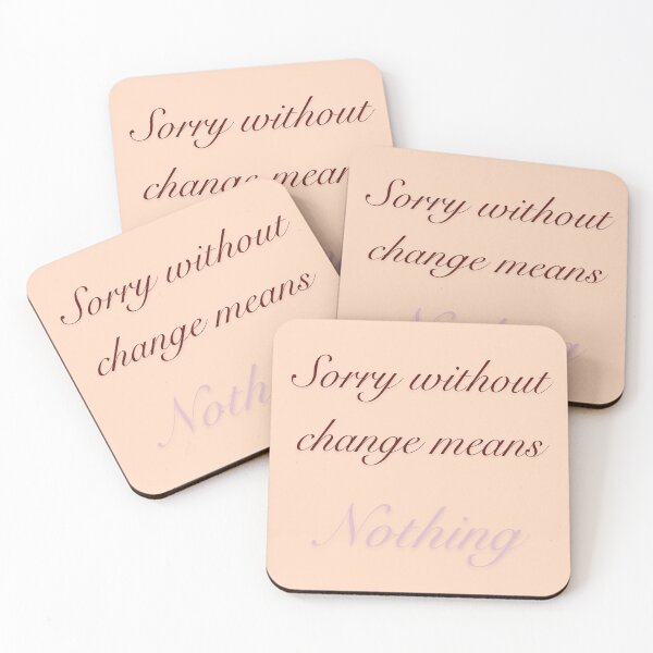 Item preview, Sorry without change means nothing  designed and sold by elli2707.