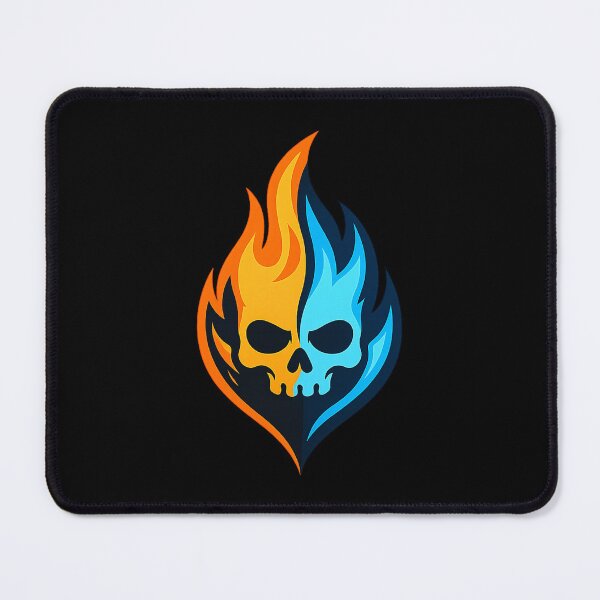 Item preview, Flame Skull Logo — Duality designed and sold by DreamMachine69.