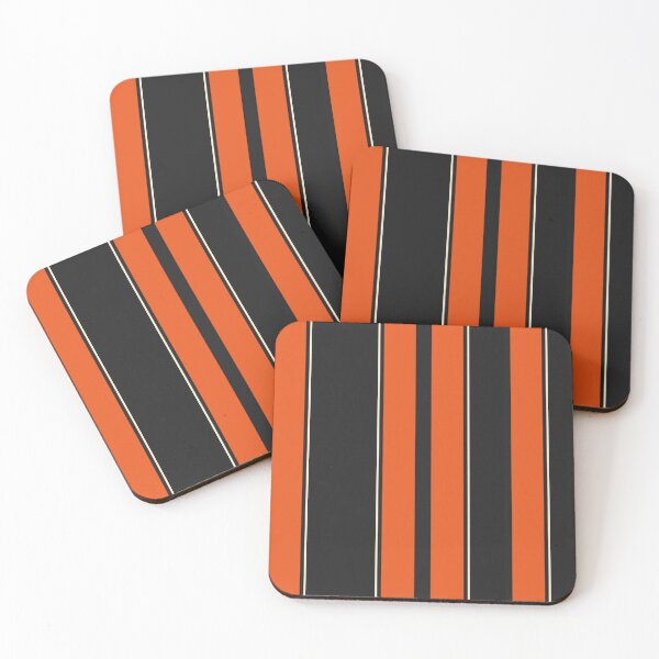 Item preview,  Orange Vertical Stripes with a Vintage Color Palette and text Vintage soul designed and sold by WildHugeDot.