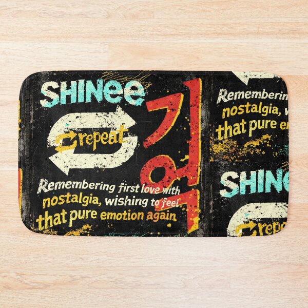 Item preview, Shinee Replay Nostalgia Grunge Kpop Fanart Emotional Design designed and sold by CaroKPOP.