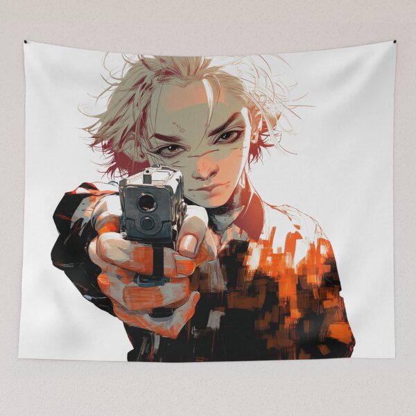 Item preview, ZERO — Last Warning | GhostOrigin Anime Art Print designed and sold by GhostOrigin.