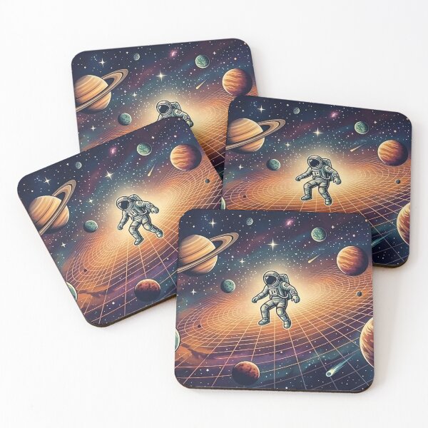 Item preview, Spacetime Voyager: Astronaut in the Cosmic Grid designed and sold by Csstoree.