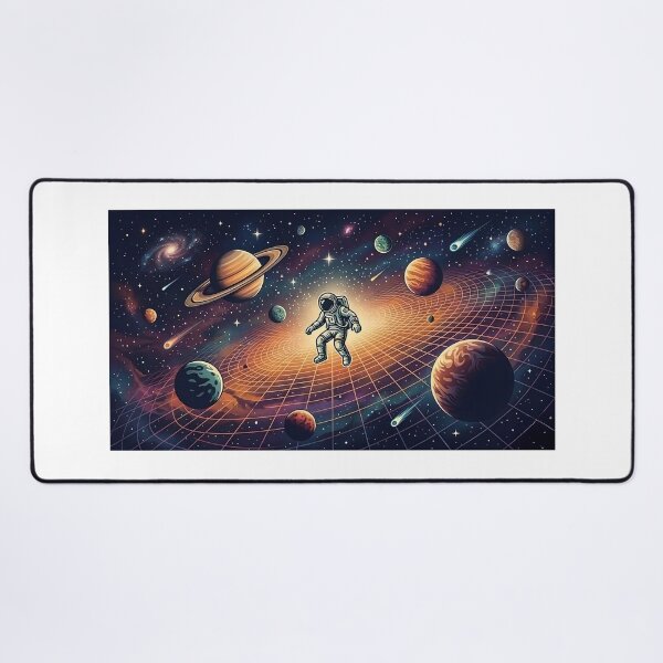 Item preview, Spacetime Voyager: Astronaut in the Cosmic Grid designed and sold by Csstoree.