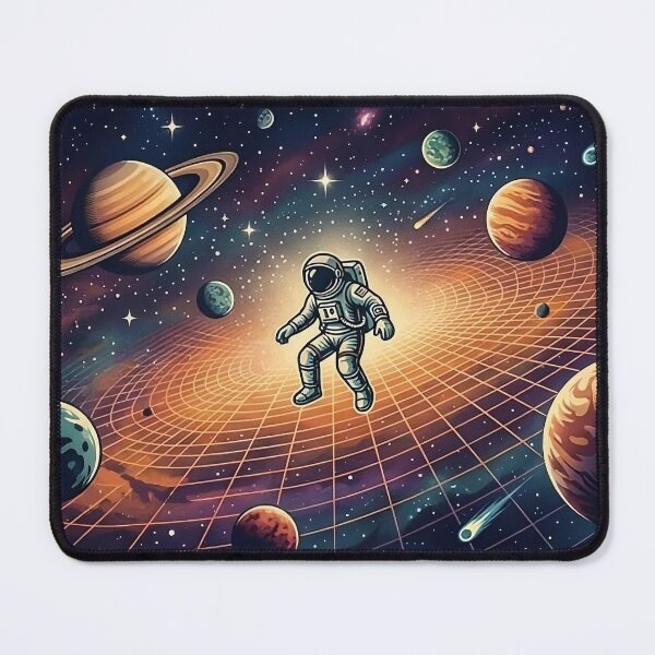 Item preview, Spacetime Voyager: Astronaut in the Cosmic Grid designed and sold by Csstoree.