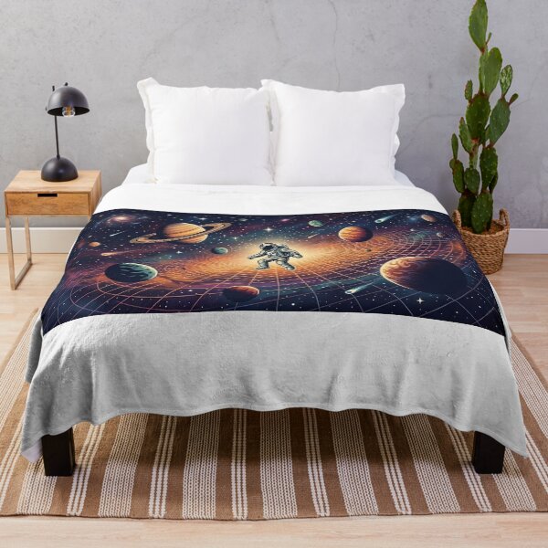 Item preview, Spacetime Voyager: Astronaut in the Cosmic Grid designed and sold by Csstoree.