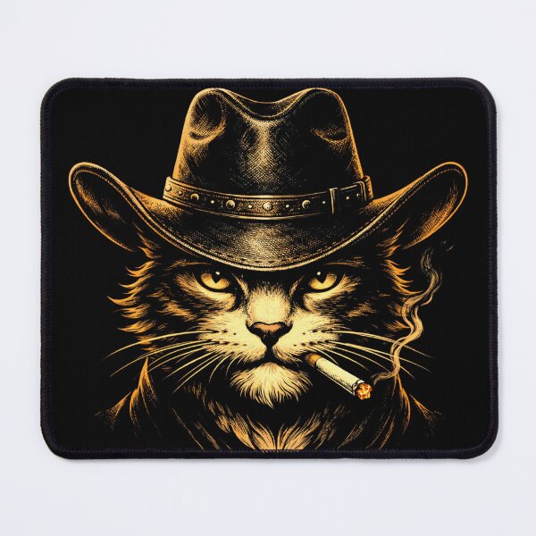 Item preview, Funny Cat Smoking Meme Vintage designed and sold by Kladhadredo.