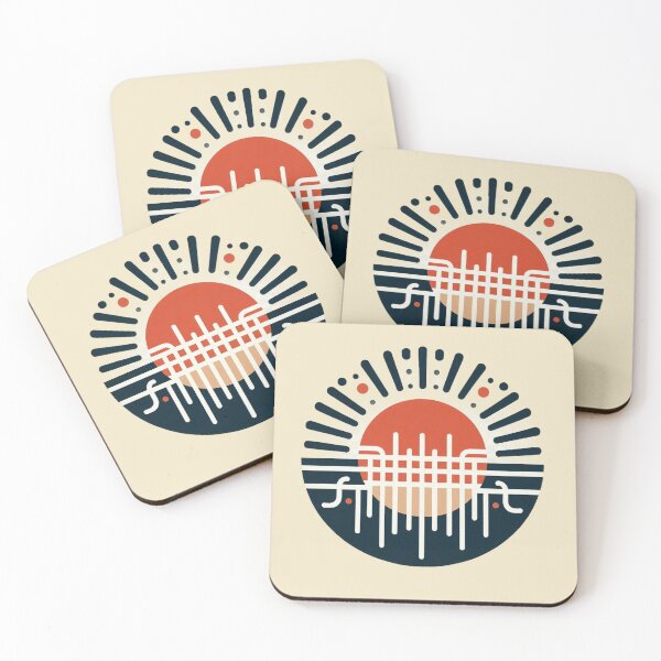 Item preview, Abstract Sunrise – Geometric Energy Design designed and sold by Dogandesighn.