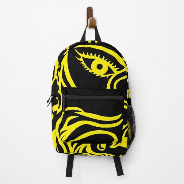 Item preview, Abstract Woman Line Art – Passionate Guarded Black Yellow 10 designed and sold by Angela Abstract Art .