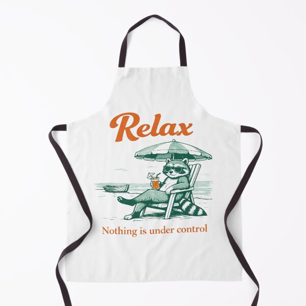Item preview, Relax Nothing is Under Control Funny Chill Raccoon designed and sold by Kladhadredo.