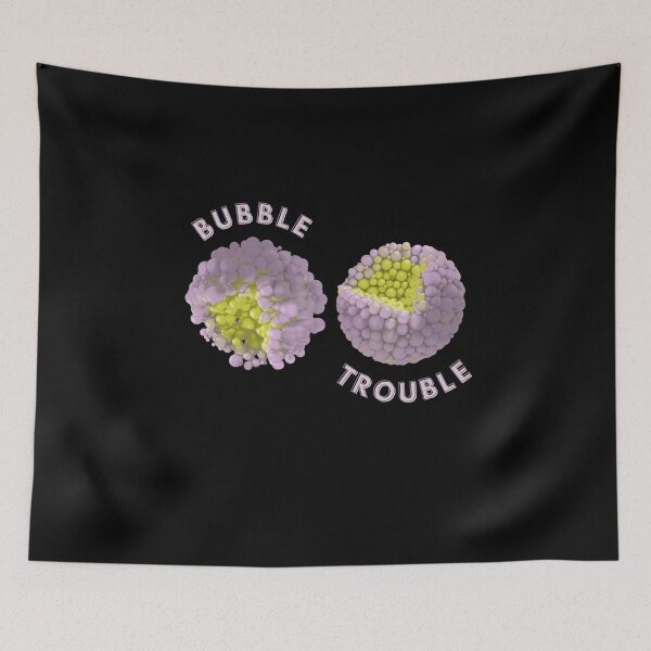 Item preview, Bubble Trouble 3D Glowing Spheres designed and sold by LekkieStudioArt.