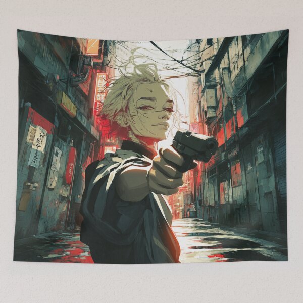 Item preview, ZERO — Dead End Street | GhostOrigin Anime Art Print designed and sold by GhostOrigin.