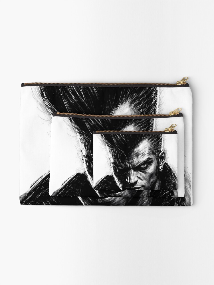 Thumbnail 2 of 4, Zipper Pouch, King Rocker designed and sold by MarkColeImaging.