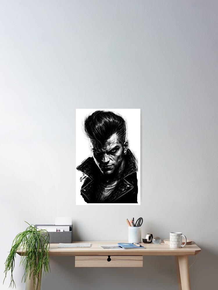 Thumbnail 2 of 3, Poster, King Rocker designed and sold by MarkColeImaging.