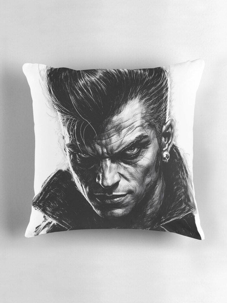 Thumbnail 3 of 4, Pillow, King Rocker designed and sold by MarkColeImaging.
