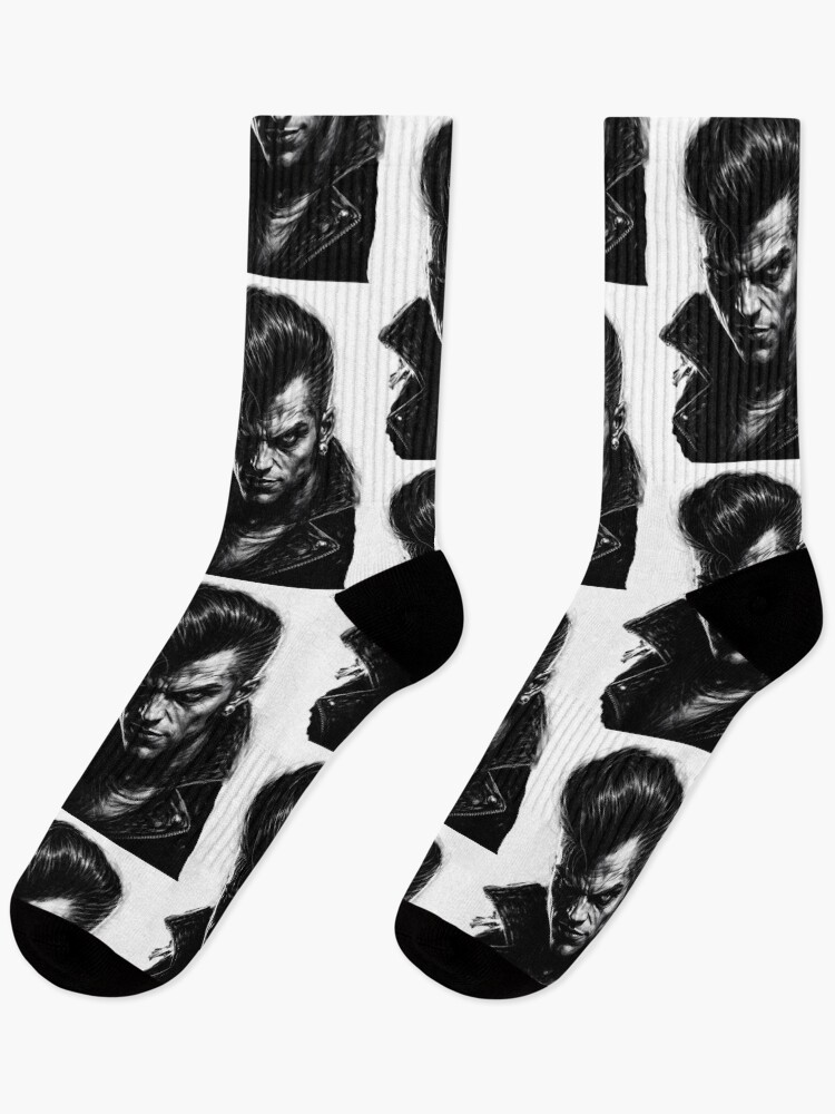 Thumbnail 1 of 5, Socks, King Rocker designed and sold by MarkColeImaging.