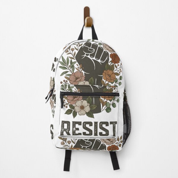 Item preview, Floral Resist Raised Fist Empowerment Design designed and sold by blackBubble1.