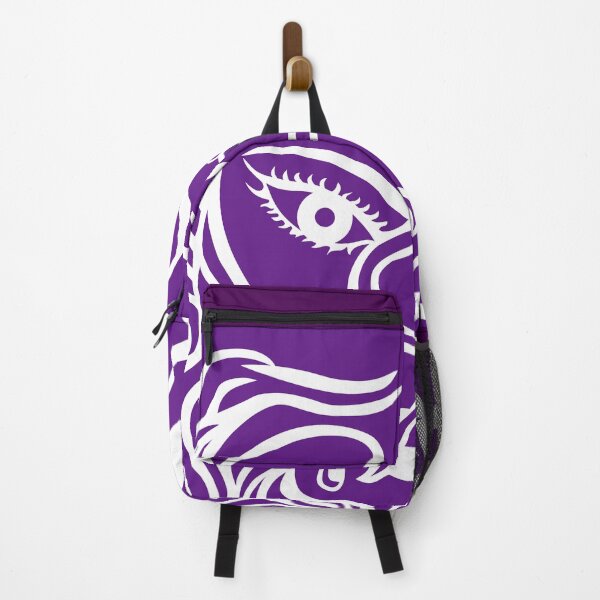 Item preview, Abstract Woman Line Art – Passionate Guarded Purple White 8 designed and sold by Angela Abstract Art .