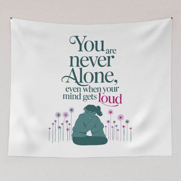 Item preview, You are never alone - even in silence designed and sold by Mahilis.