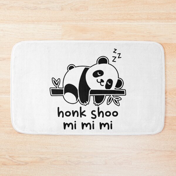 Artikelvorschau, Honk Shoo Mi Mi Mi Lustiger schlafender fauler Panda entworfen und verkauft von gunaone-design.