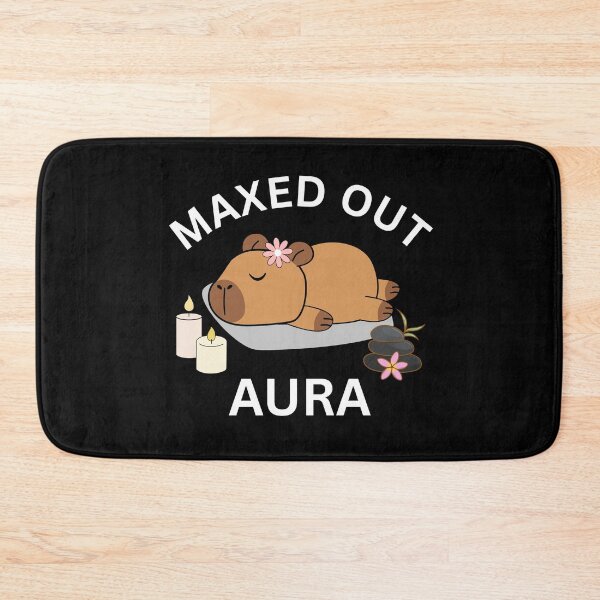 Item preview, Maxed Out Aura - Sleepy Capybara Cute Animal Aura Energy designed and sold by Got2BSnazzy.