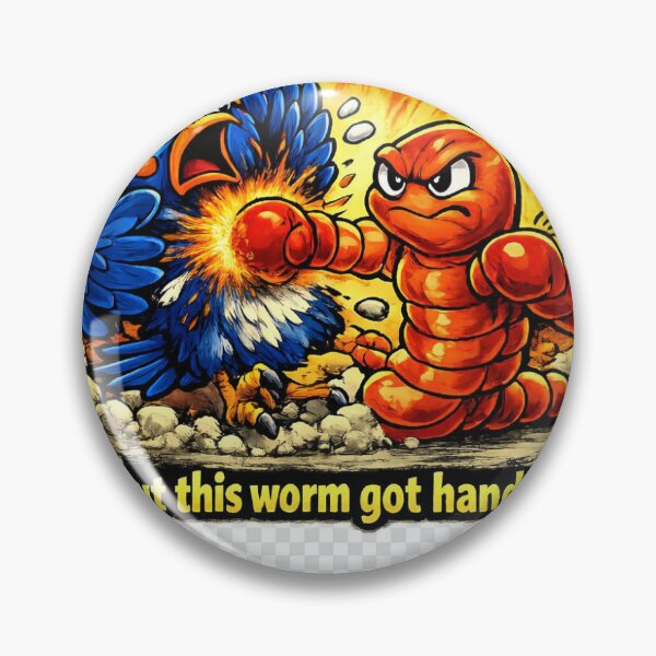 Item preview, “When the Worm Fights Back” designed and sold by Malcolm Hall.