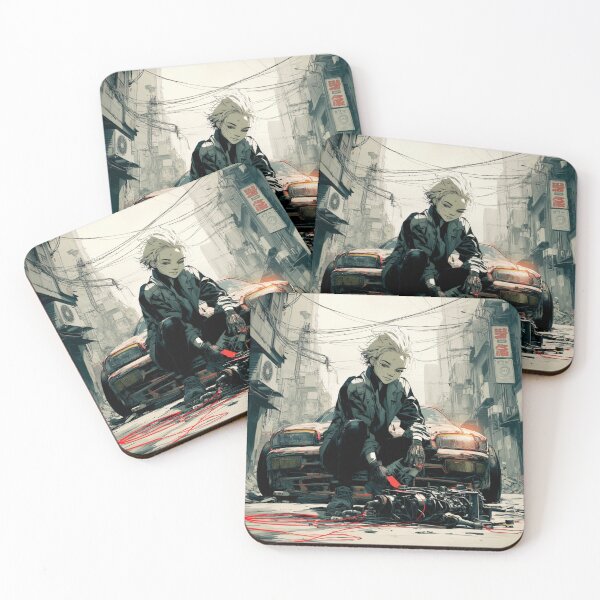 Item preview, ZERO — Salvage | GhostOrigin Anime Art Print designed and sold by GhostOrigin.