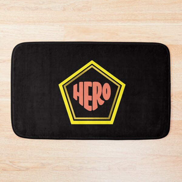 Item preview, "Hero in a Pentagon – Bold Typography" designed and sold by Design5pro.