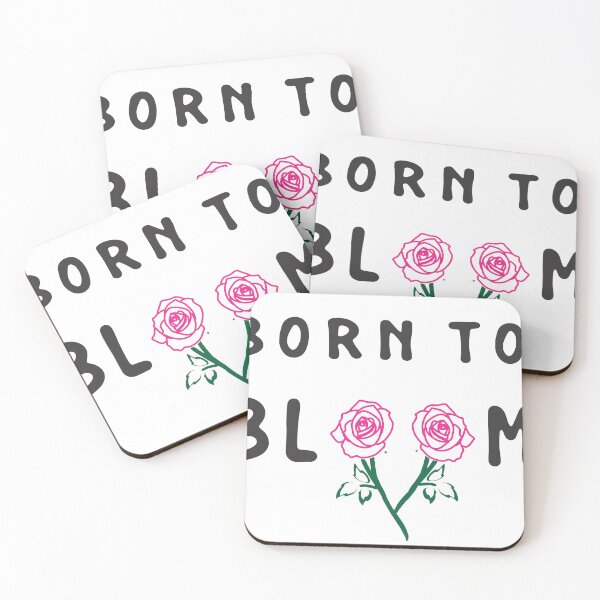 Item preview, Born To Bloom – Floral Rose Bloom Aesthetic Quote Design designed and sold by TubulGraphics.