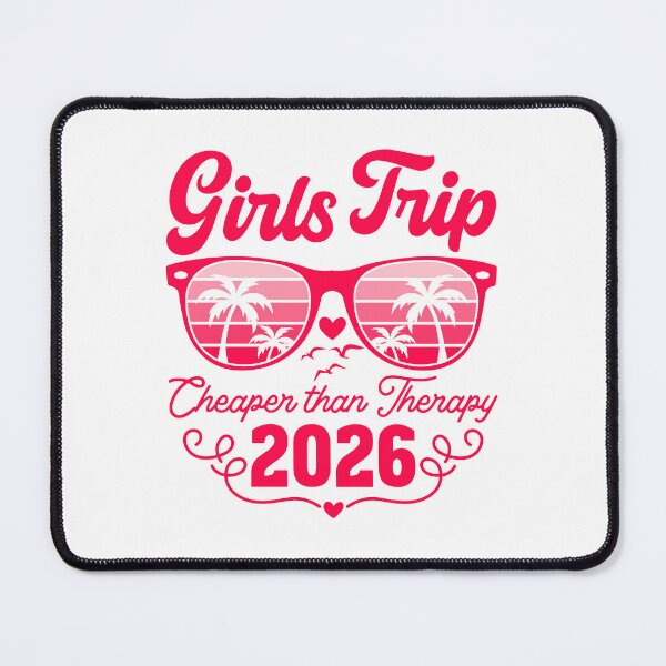 Item preview, Girls Trip Cheapers Than Therapy 2026 Summer Vacation For Girls designed and sold by gunaone-design.