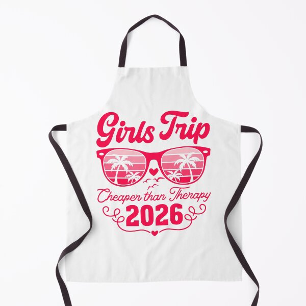 Item preview, Girls Trip Cheapers Than Therapy 2026 Summer Vacation For Girls designed and sold by gunaone-design.