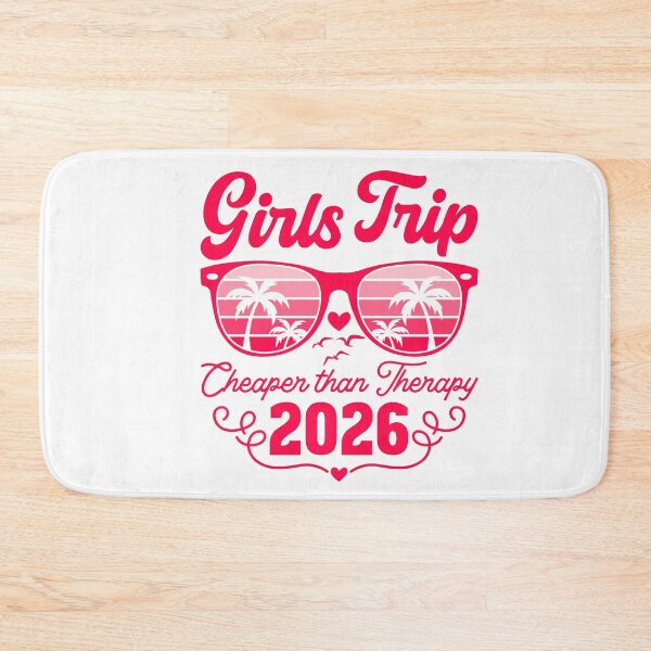 Item preview, Girls Trip Cheapers Than Therapy 2026 Summer Vacation For Girls designed and sold by gunaone-design.