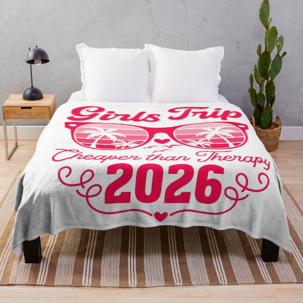 Item preview, Girls Trip Cheapers Than Therapy 2026 Summer Vacation For Girls designed and sold by gunaone-design.