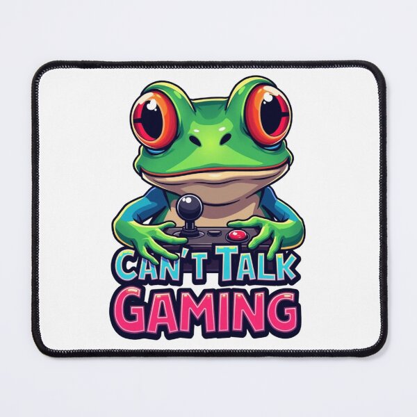 Item preview, Funny Gamer Frog Shirt – Can’t Talk Gaming T-Shirt Cute Gaming Design designed and sold by TS68.