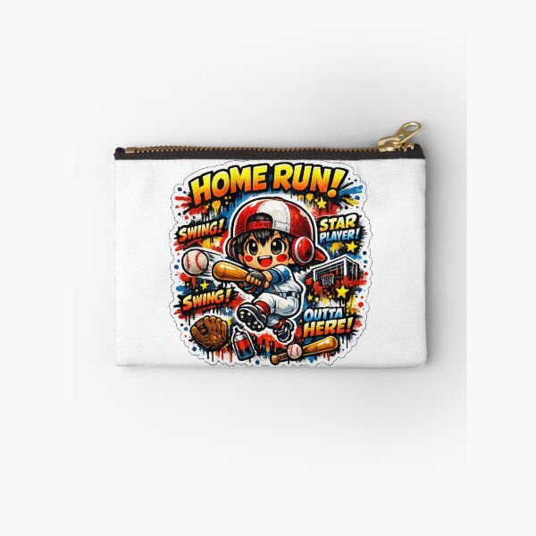 Item preview, Home Run Dreamer – Kawaii Graffiti Baseball designed and sold by Joyfulfabric.