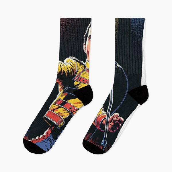 Item preview, Freddie Mercury Comic HQ Stage Power Neon Rock Legend designed and sold by SHOCAMPOS DESIGNS .