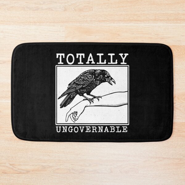 Item preview, Totally Ungovernable Crow Shirt – Funny Dark Humor Attitude Design designed and sold by gunaone-design.