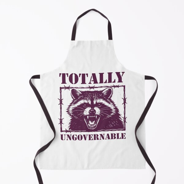 Item preview, Totally Ungovernable – Angry Raccoon designed and sold by gunaone-design.